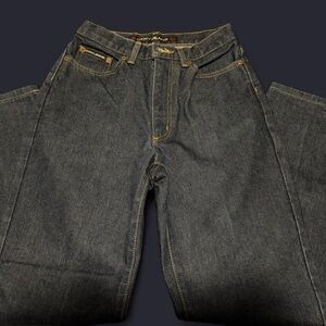 DKNY Women's blue Straight Leg Jeans